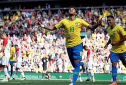 GHQT: Neymar trở lại ghi bàn tức thì giúp Brazil thắng nhẹ Croatia