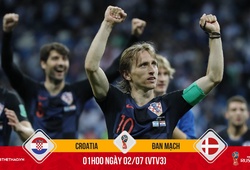 Luka Modric kỷ niệm ngày lịch sử bằng cách giúp Croatia hạ "lính chì" Đan Mạch?