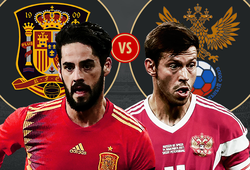 Link xem trực tiếp trận Tây Ban Nha - Nga ở World Cup 2018