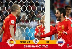 Isco nối dài kỷ lục ghi bàn, Tây Ban Nha tiễn chủ nhà Nga ra khỏi giải?