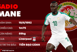 Thông tin cầu thủ  Sadio Mane của ĐT Senegal dự World Cup 2018