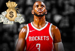 Chris Paul muốn lương tối đa nếu ở lại Rockets