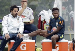 Fred chấn thương khiến ĐT Brazil và Man Utd lo sốt vó