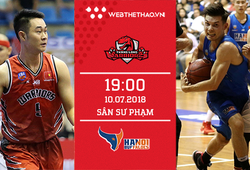Trực tiếp bóng rổ VBA: Thang Long Warriors - Hanoi Buffaloes