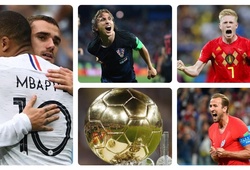 Vô địch World Cup để giành Quả bóng vàng, cơ hội cho Modric, Mbappe hay Griezmann?