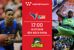 Trực tiếp bóng rổ VBA: Hanoi Buffaloes vs Cantho Catfish