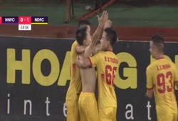 Siêu phẩm của Thế Vương vào lưới Hà Nội FC, khiến cả sân Hàng Đẫy "nổ tung"