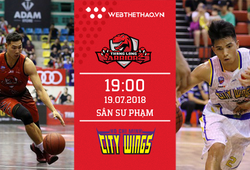 Trực tiếp bóng rổ VBA: Thang Long Warriors vs Hochiminh City Wings