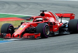 Đua phân hạng German GP: Hamilton bỏ cuộc, Vettel xuất sắc giành pole