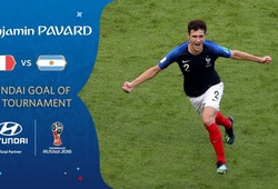 Siêu phẩm của Pavard trước Argentina là "bàn thắng đẹp nhất World Cup 2018"