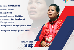 Thông tin VĐV đội rowing nữ Phạm Thị Huệ dự ASIAD 2018