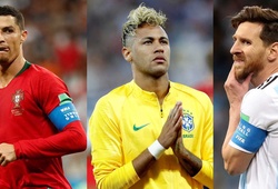 Hiệu suất của Neymar ở World Cup ăn đứt cả Ronaldo và Messi 
