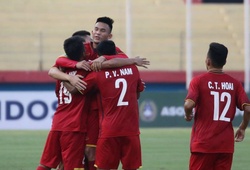Thắng đậm Philippines, U19 Việt Nam dẫn đầu bảng A VCK U19 ĐNÁ 2018