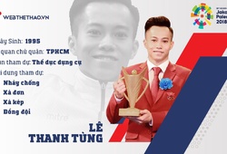 Thông tin VĐV Thể dục dụng cụ Lê Thanh Tùng tham dự ASIAD 2018