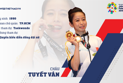 Thông tin VĐV Châu Tuyết Vân ĐT Taekwondo tham dự ASIAD 2018