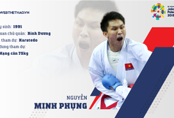 Thông tin võ sĩ karate Nguyễn Minh Phụng tham dự ASIAD 2018