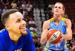 Khi nữ cầu thủ WNBA này thi ném 3 thì Stephen Curry phải gọi bằng "cụ"