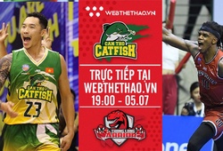 Trực tiếp bóng rổ VBA: Cantho Catfish vs Thang Long Warriors
