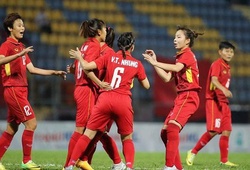 Tuyển nữ Việt Nam đả bại Singapore với 10 bàn không gỡ