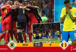 Brazil không thể phá dớp, Bỉ giành vé vào Bán kết gặp Pháp