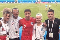 Jesse Lingard ôm mẹ khóc trong ngày ĐT Anh vào bán kết World Cup 2018