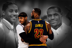 Chúc mừng fan Lakers, Carmelo Anthony ngỏ ý muốn về cùng LeBron James