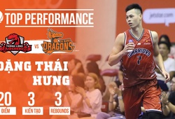 MVP Đặng Thái Hưng giúp Thang Long Warriors thắng thuyết phục Danang Dragons