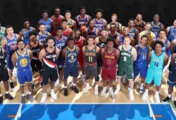 Soi tân binh NBA trong trang phục thi đấu mùa giải mới