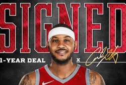Chính thức: Carmelo Anthony gia nhập Rockets với khoản hợp đồng bất ngờ