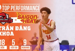 Những cú ném 3 điểm của Khoa Xù giúp Saigon Heat hạ gục Thang Long Warriors ngay tại Sư Phạm