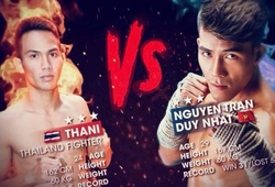Nguyễn Trần Duy Nhất thử sức với võ sĩ Thái Lan ở Muay Thai Fight Night