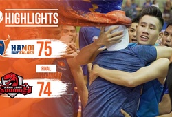 Video kết quả VBA 2018: Hanoi Buffaloes - Thang Long Warriors