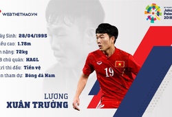 Thông tin tiền vệ Lương Xuân Trường cùng U23 Việt Nam chuẩn bị ASIAD 2018
