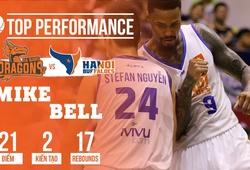 MVP gọi tên Mike Bell với 21 điểm và 17 rebounds trước Danang Dragons