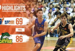 Video kết quả VBA 2018: Hanoi Buffaloes - Cantho Catfish