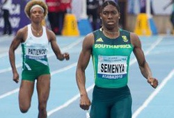 VĐV lưỡng tính Semenya vô đối 400m giải VĐ châu Phi