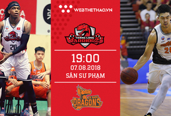 Trực tiếp bóng rổ VBA: Thang Long Warriors vs Danang Dragons