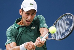 Vòng 2 Rogers Cup: Novak Djokovic thẳng tiến dễ dàng
