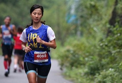 Cô gái ăn chay trường giành hạng 4 Tràng An Marathon