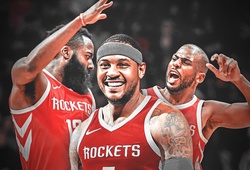 James Harden nói gì khi trở thành đồng đội với Carmelo Anthony