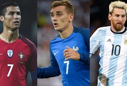 Griezmann gây sốc khi tự nhận mình "ngồi chung mâm" với Messi và Ronaldo