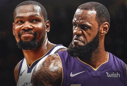 Choáng ngợp trước tỷ lệ đối đầu giữa LeBron James và Kevin Durant: Ai "bán hành" cho ai?