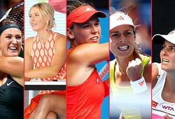 Top 10 tay vợt nữ nóng bỏng nhất thế giới: Sharapova tụt hạng, "gái hư" Bouchard vươn lên
