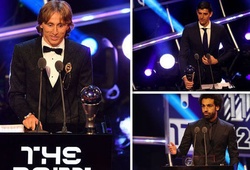 Trao giải The Best 2018: Luka Modric thắng thuyết phục, truyền thông sốc vì Mo Salah