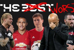Sau FIFA The Best tờ Marca công bố những ngôi sao ẵm giải... tệ nhất - "The Worst" 2018