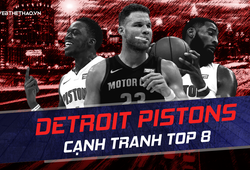 NBA 2018-19: "Tháp đôi" Detroit Pistons và hành trình trở lại playoffs