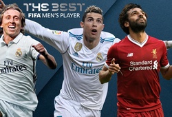 Modric đang vượt cả Ronaldo và Salah trong cuộc bầu chọn "Cầu thủ xuất sắc nhất năm" của FIFA