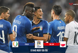 Balotelli dẫn đầu đội hình siêu tấn công giúp Italia hồi sinh từ UEFA Nations League