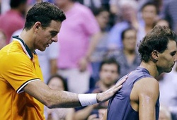 Bán kết US Open: Nadal bỏ cuộc, Del Potro vào chung kết