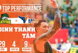 Những pha ghi điểm của Tâm Đinh "hủy diệt" Hanoi Buffaloes tại Game 2 VBA 2018 Finals